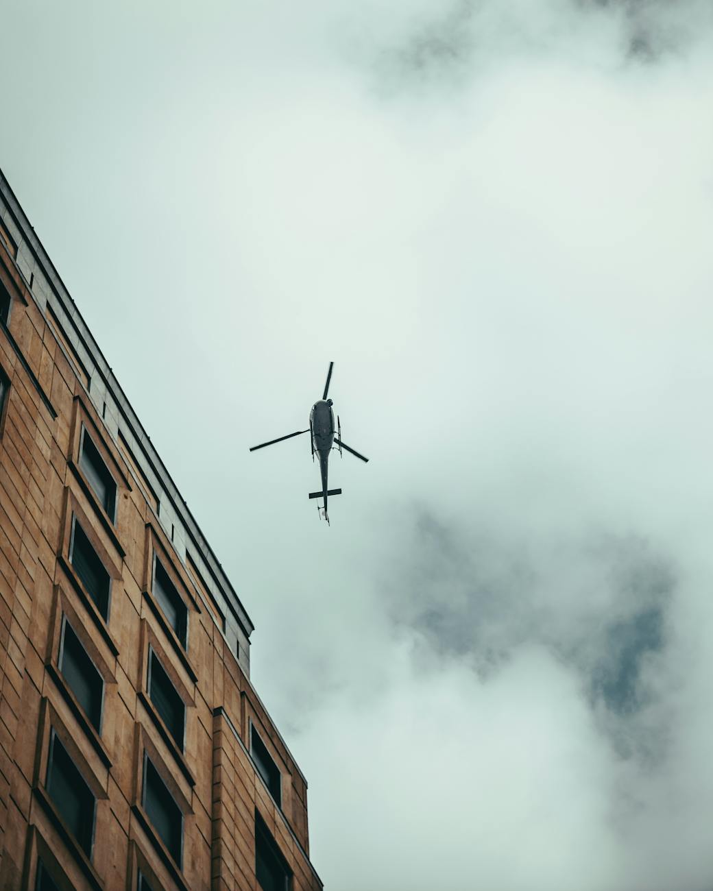 Modern office building exterior view